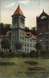 Court House Jim Thorpe, PA Postcard Postcard 