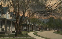 The Officers Home, Fort Douglas Salt Lake City, UT Postcard Postcard Postcard