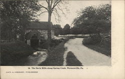 The Davis Mills along Spring Creek Wernersville, PA Postcard Postcard Postcard