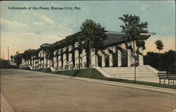 Colonnade at the Paseo Postcard