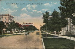 Street Scene Kansas City, MO Postcard Postcard Postcard