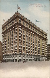 Jefferson Hotel St. Louis, MO Postcard Postcard Postcard