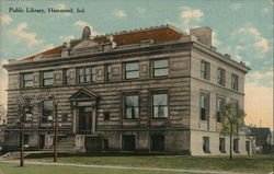 Public Library Postcard