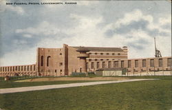 New Federal Prison Leavenworth, KS Postcard Postcard Postcard