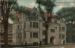 Leet Oliver Memorial Hall, Yale University New Haven, CT Postcard Postcard Postcard