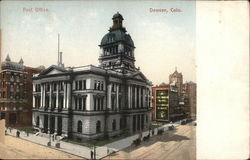 Post Office Denver, CO Postcard Postcard Postcard