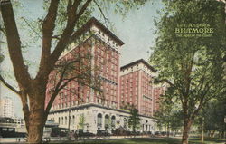 Los Angeles Biltmore Hotel California Postcard Postcard Postcard