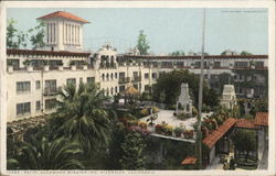 Patio, Glenwood Mission Inn Riverside, CA Postcard Postcard Postcard