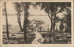 Pistakee Bay, Kingsley House - Meeting Newcomers McHenry, IL Postcard Postcard Postcard