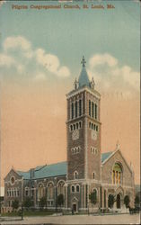 Pilgrim Congregational Church St. Louis, MO Postcard Postcard Postcard