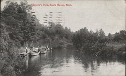 Mooney's Park Postcard