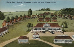 Uncle Sam's Camp Niagara Falls, ON Canada Ontario Postcard Postcard Postcard