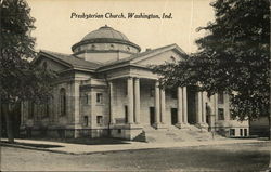 Presbyterian Church Washington, IN Postcard Postcard Postcard