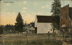 Gold Rush Supply Town Postcard