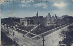 Panorama of Nebraska State University Lincoln, NE Postcard Postcard 