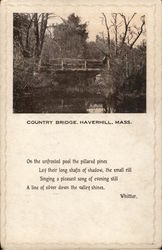 Country Bridge Postcard