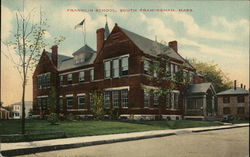 Franklin School Framingham, MA Postcard Postcard Postcard