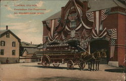 Central Station, Framingham Fire Department Massachusetts Postcard Postcard Postcard