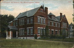 Arlington St. School Framingham, MA Postcard Postcard Postcard