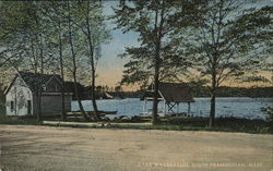 Lake Waushakum Framingham, MA Postcard Postcard Postcard