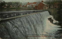 The Saxonville Dam Framingham, MA Postcard Postcard Postcard