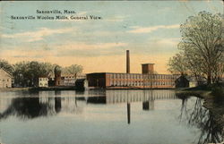 Saxonville Woolen Mills Massachusetts Postcard Postcard Postcard