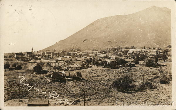 View of Virginia City Nevada