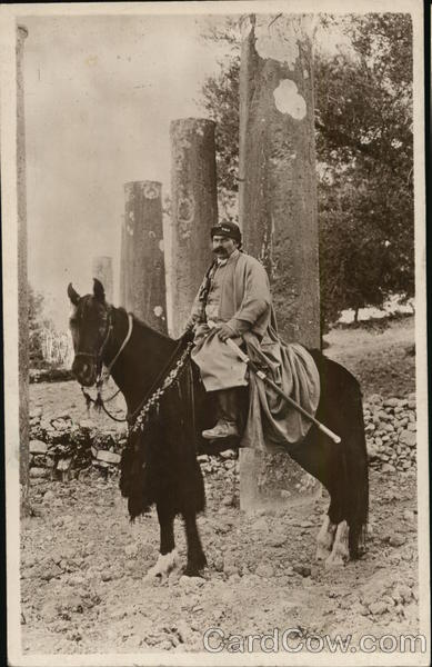 Ruins Herod’s Street of Columns, Samaria Palestine