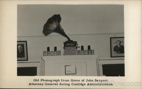 Old Phonograph Boston Massachusetts