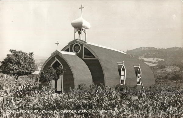 Our Lady of Mt. Carmel Church Asti California