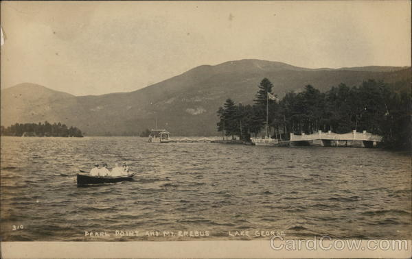 Pearl Point and Mt. Erebus Lake George New York