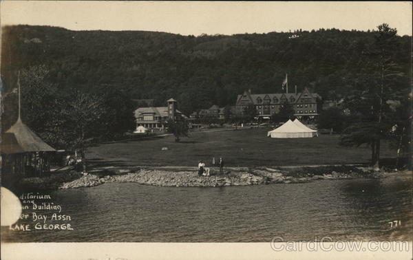 Auditorium and Other Buildings Lake George New York