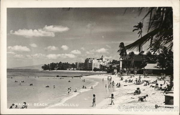 Waikiki Beach Honolulu Hawaii