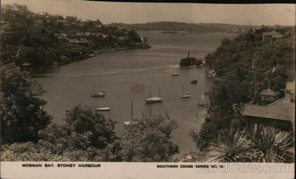 Mosman Bay, Sydney Harbor NSW Australia