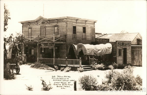 Ghost Town, Knotts Berry Place Buena Park California
