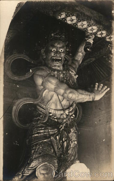 Statue in Green Cloud Temple Beijing China