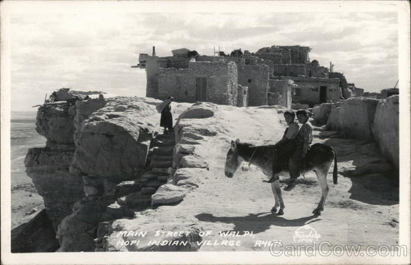Main Street of Walpi Arizona