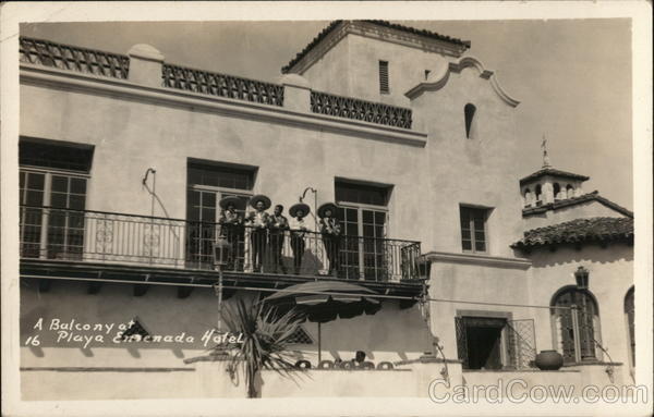 A Balcony at Playa Ensenada Hotel Mexico