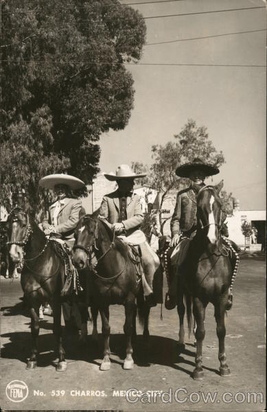 No. 539 Charros. Mexico City