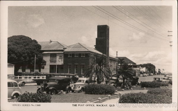 The Post Office Mackay, Queensland Australia Postcard