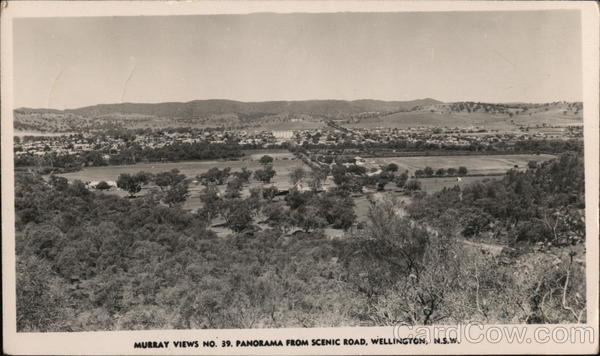 Panorama From Scenic Road Wellington NSW Australia