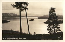 Beautiful Lake Pend Oreille Postcard