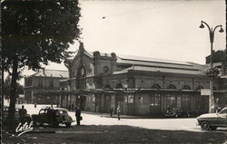 La Gare, The Railway Station Postcard