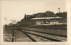 F.C.N. Railway Station Cuidad Juarez, Mexico Postcard Postcard Postcard