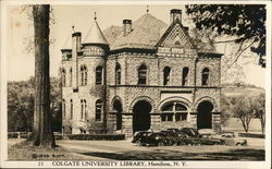 Colgate University Library Postcard