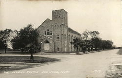 The Peoples Church San Juan, TX Postcard Postcard Postcard