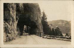 Hill City Tunnel Postcard