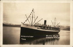 S.S. Aleutian Postcard