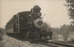 Ex-Purgas & La Blanc Engine Edaville Postcard