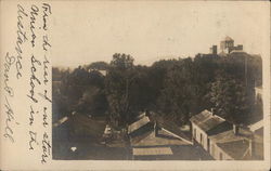 View of Rooftops Charleston, WV Postcard Postcard Postcard